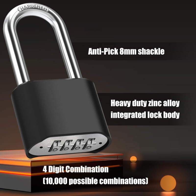 U Lock Heavy Duty - 견고한 비바람에 견디는 조합 자물쇠 -