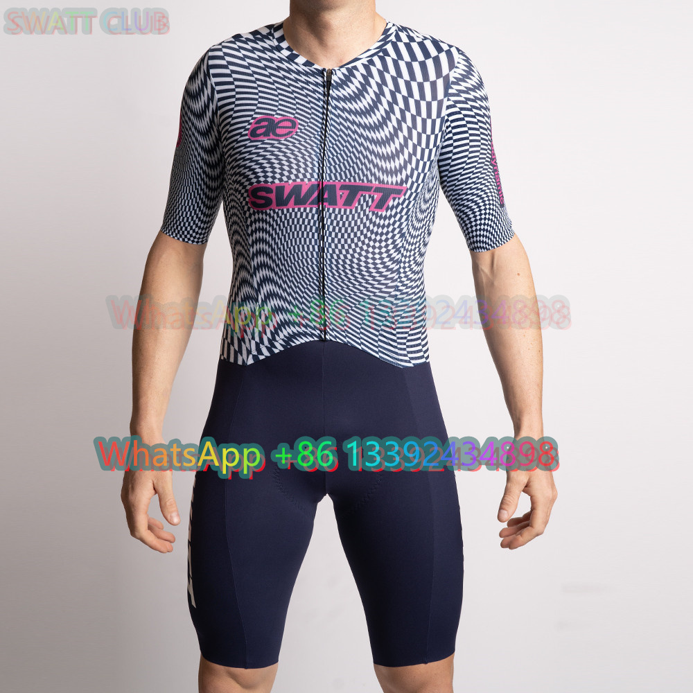 Cycling Community - SWATT CLUB 남성용 트라이애슬론 바디 수트,