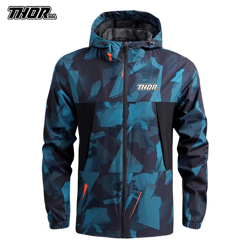 Cycling Commuter Jacket - THORSOL 야외 남성 방풍 사이클링 자켓
