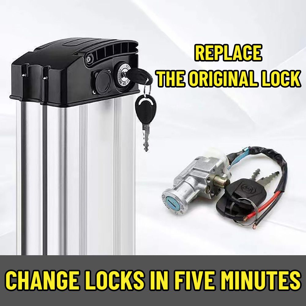Commuter Bike Lock - 전기 자전거 배터리 잠금 장치, 2