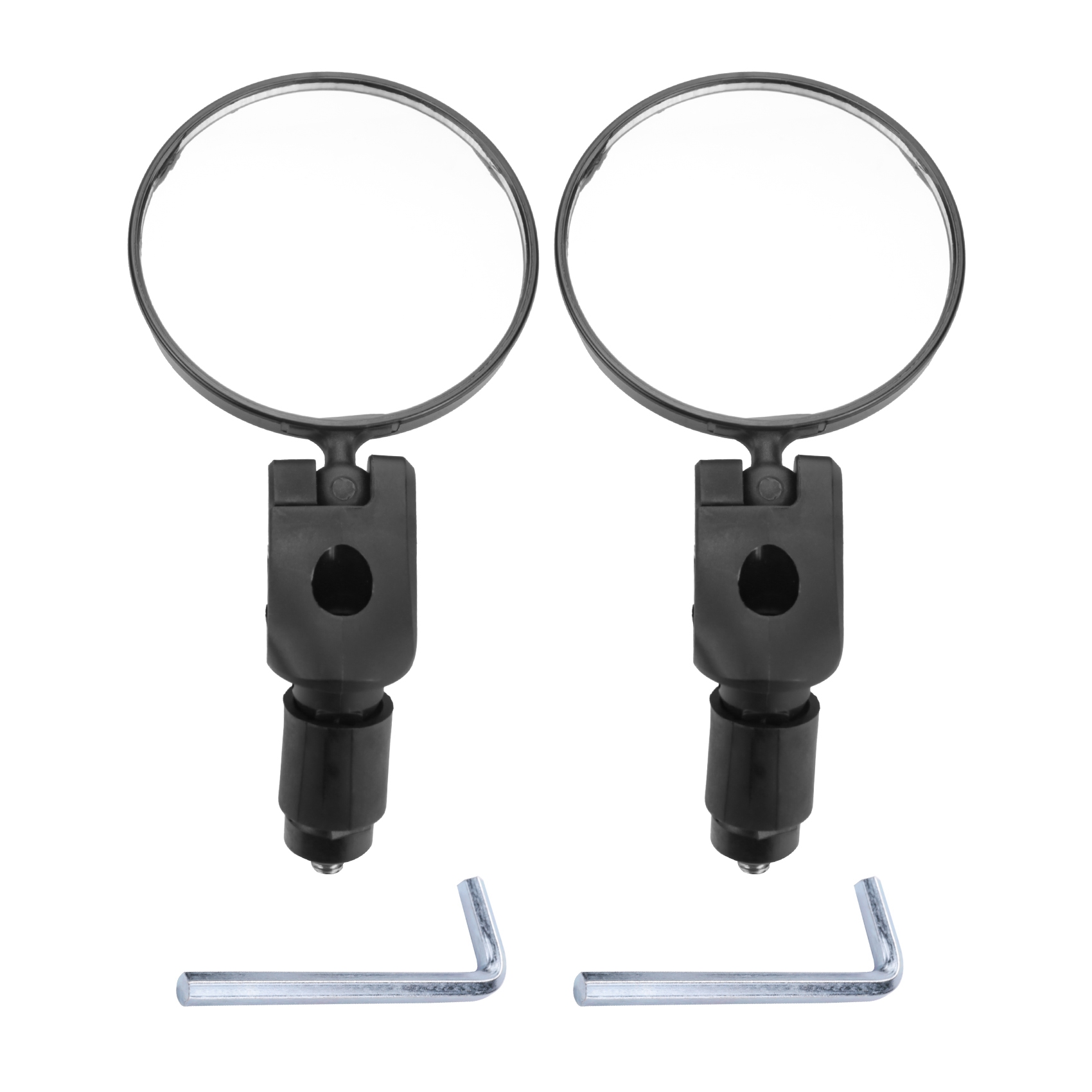 Mirror Handlebar Convex - AEB0-자전거 거울,자전거 사이클링 백미러,안전 백미러,조절 가능한