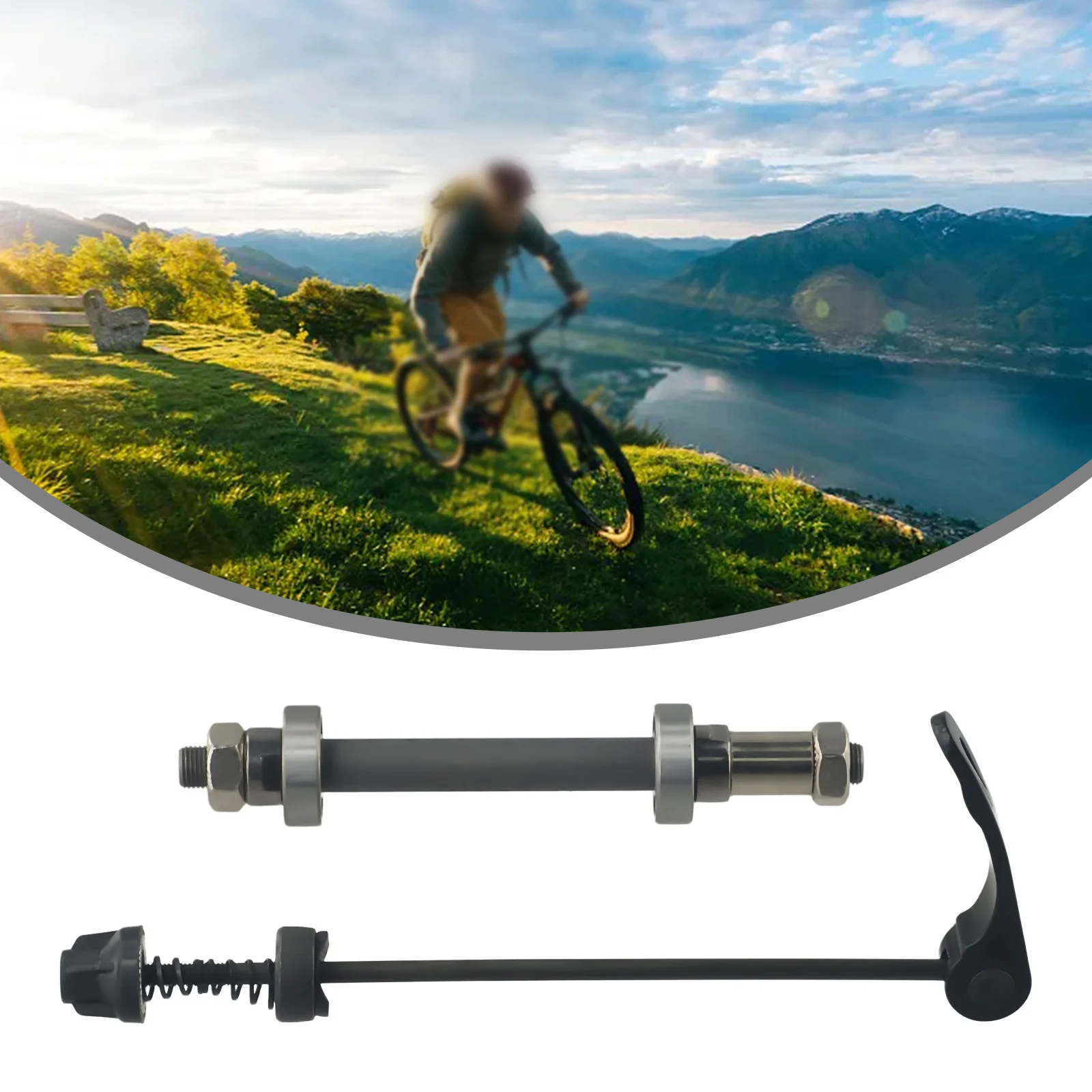 Dynamo Hub Front - MTB 자전거 휠 허브, 전면 후면
