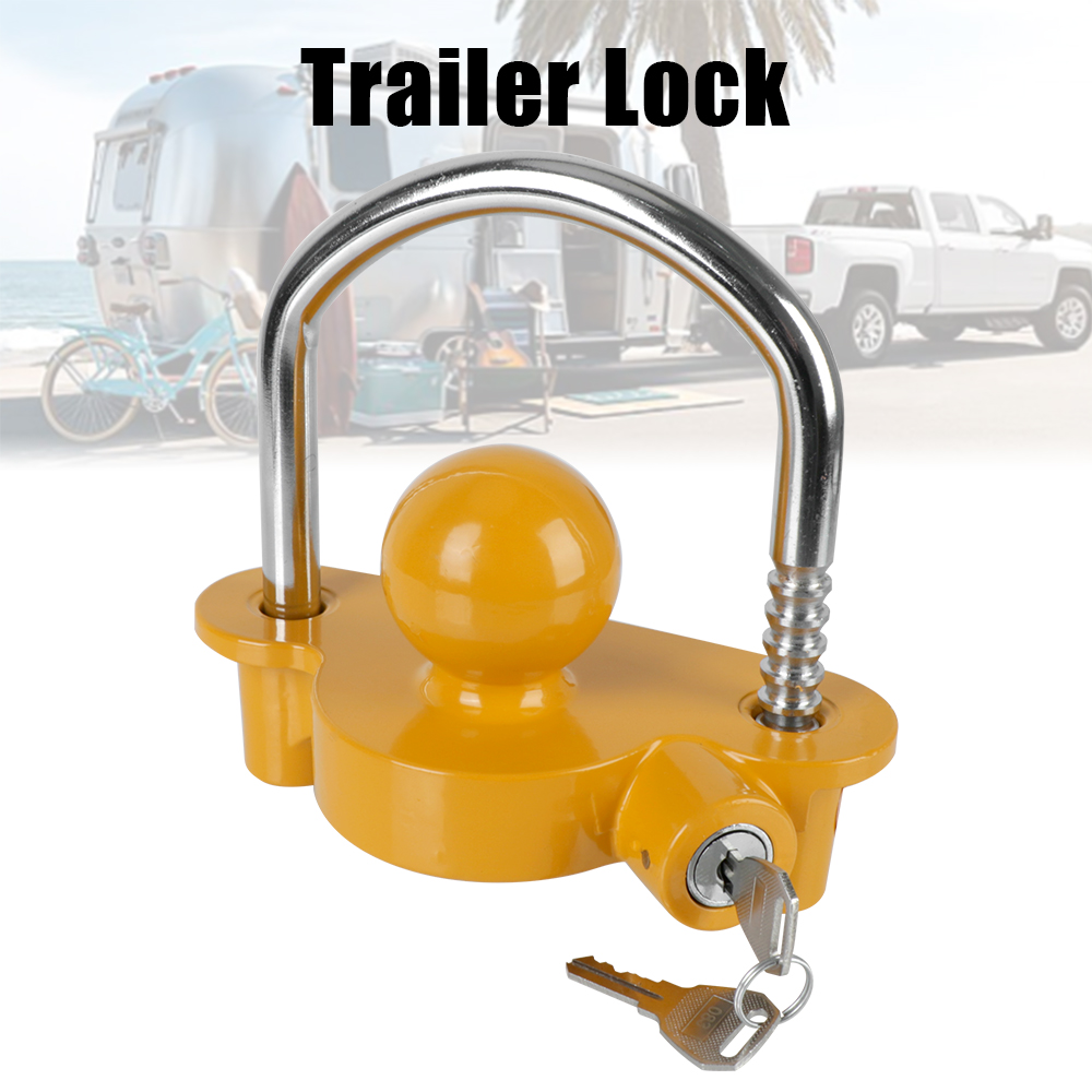 U Lock Heavy Duty - 견인 볼 보안 도난 방지 트레일러