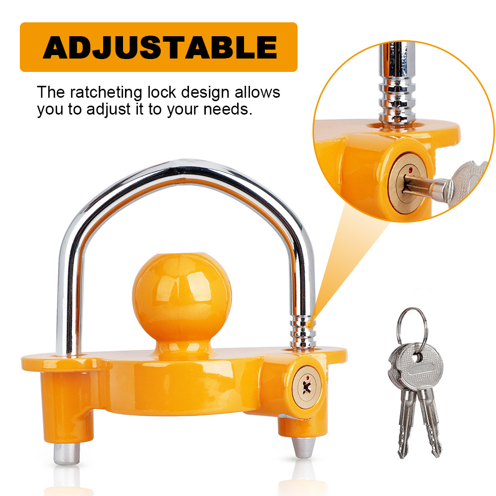 무료 배송 U-볼트 트레일러 볼 잠금 범용 헤비 듀티  - U Lock Heavy Duty 리뷰 및 가격
