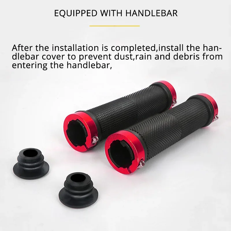 자전거 그립에 2PCS 잠금 고무 소프트 산악 자전거  - Commuter Bike Lock 리뷰 및 가격