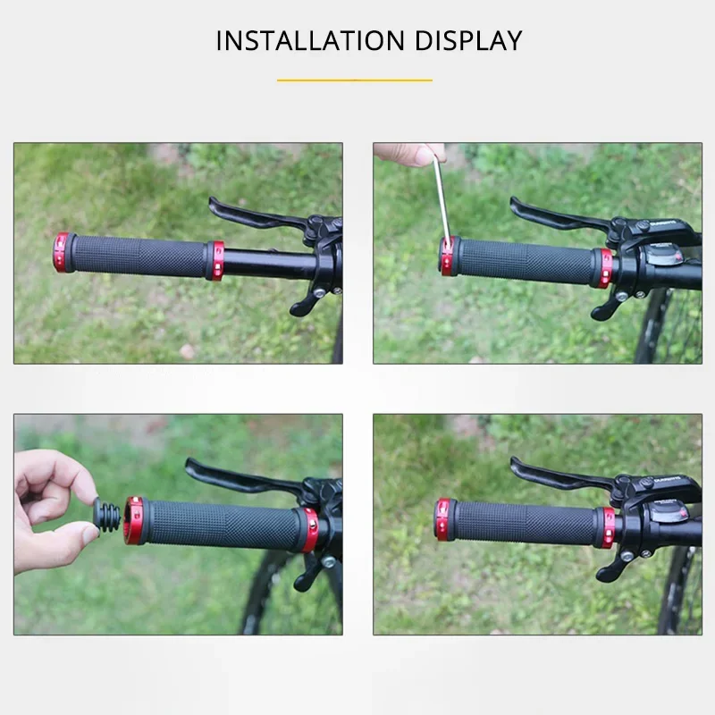 자전거 그립에 2PCS 잠금 고무 소프트 산악 자전거  - Commuter Bike Lock 리뷰 및 가격
