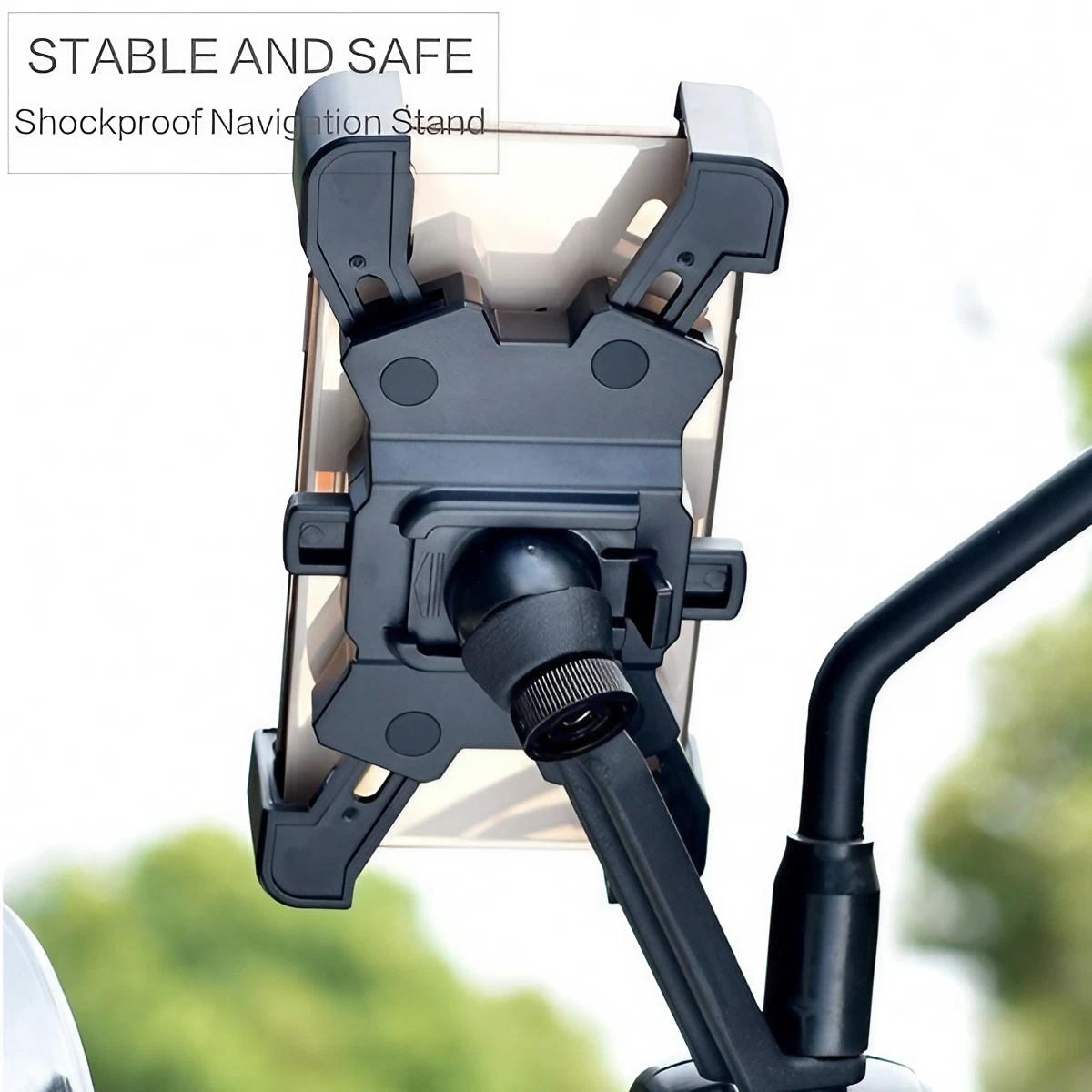 1PC 자동 잠금 자전거 전화 홀더 자전거 모바일 핸드 - Commuter Bike Lock 리뷰 및 가격