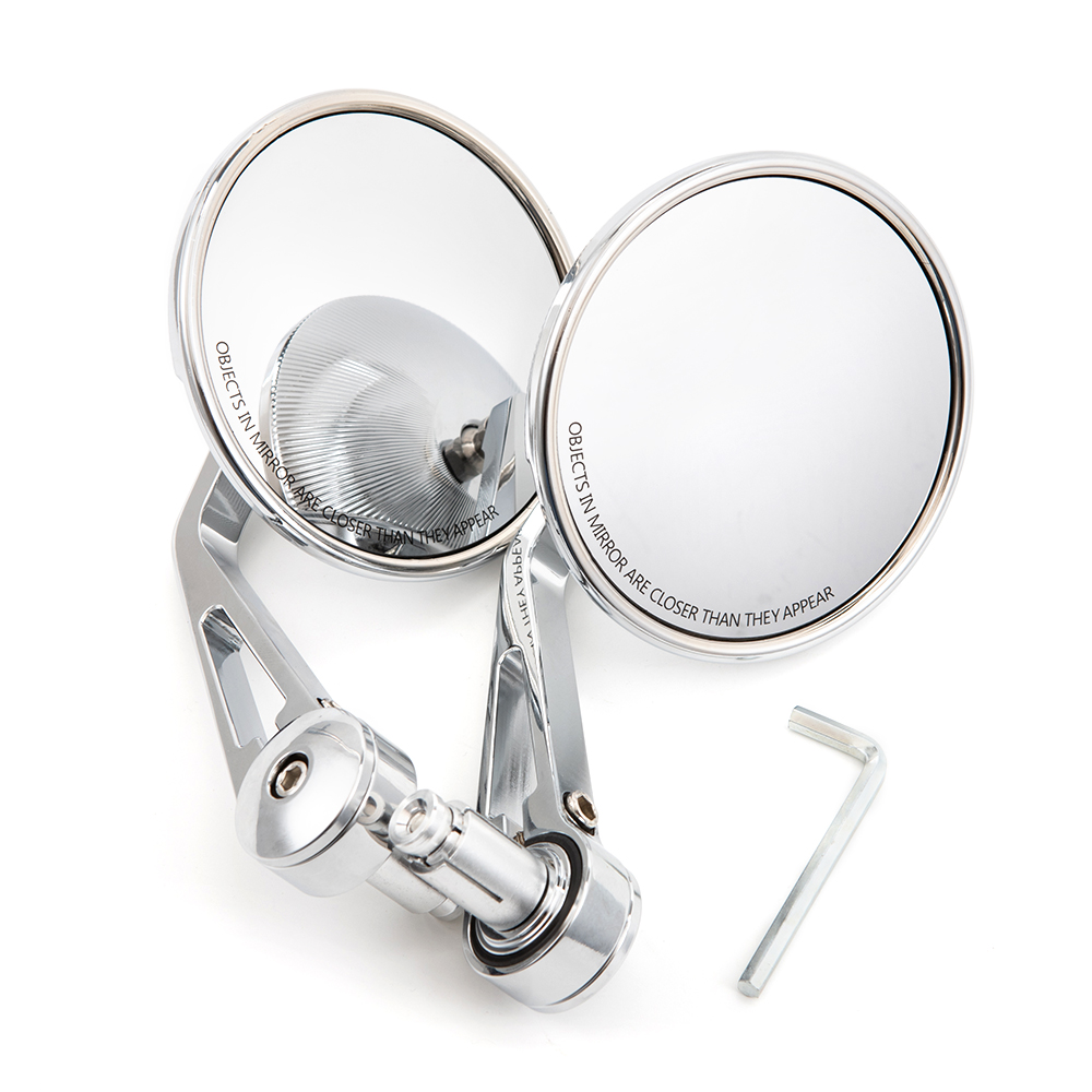 Evomosa 오토바이 크롬 볼록 7/8 ''22mm  - Mirror Handlebar Convex 리뷰 및 가격