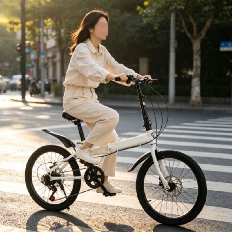 접이식 자전거 20인치 남성 여성 성인 도시 통근 가변 - Cycling Commute Speed 리뷰 및 가격