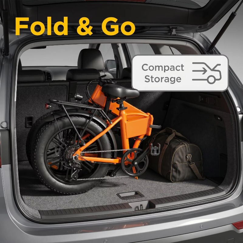 휴대용 접이식 20인치 전기 산악자전거 500W 48V - Cycling Commuting 리뷰 및 가격