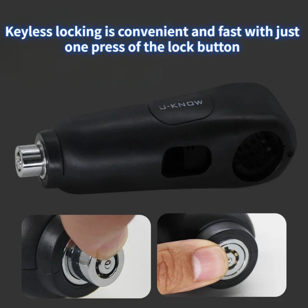 110dB 오토바이 핸들바 알람 잠금 장치 도난 방지  - Commuter Bike Lock 리뷰 및 가격