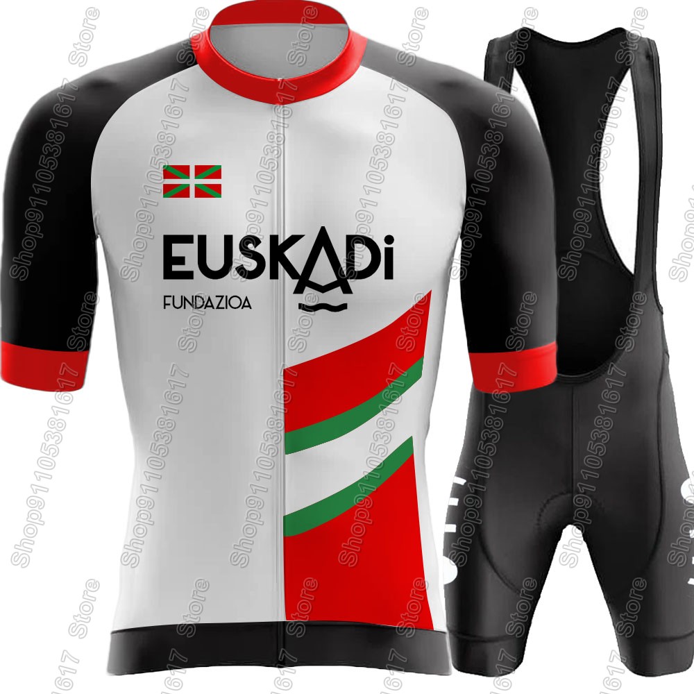 Euskadi 팀 사이클링 저지 2026 세트 여름 스 - Cycling Community 리뷰 및 가격