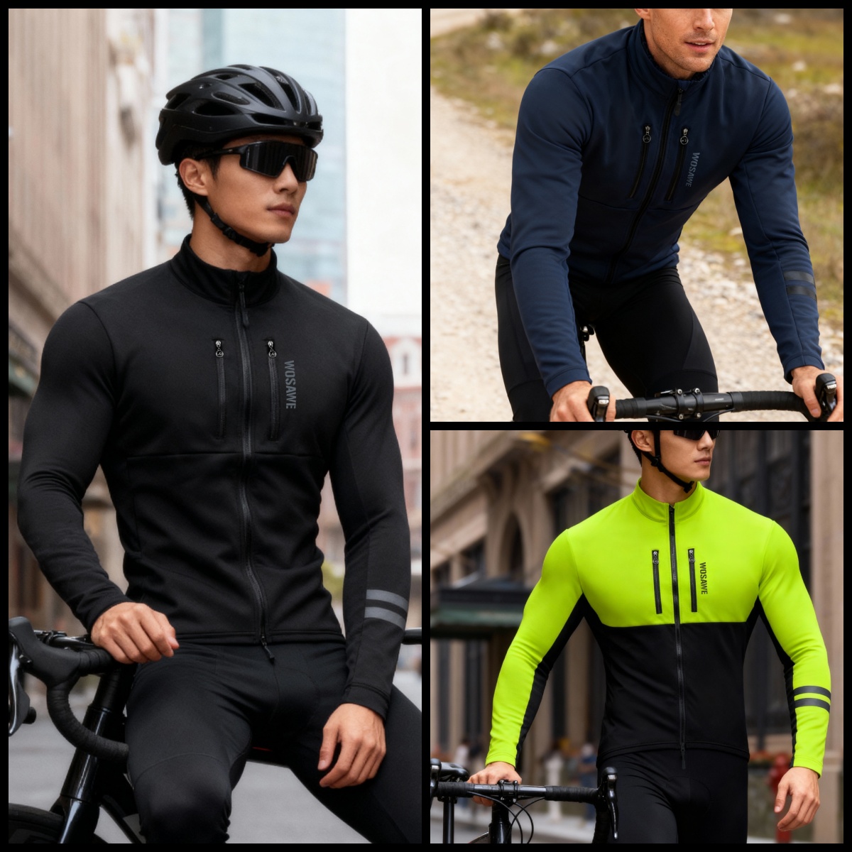 WOSAWE 사이클링 자켓 겨울 열 양털 코트 남성 여 - Cycling Commuter Jacket 리뷰 및 가격
