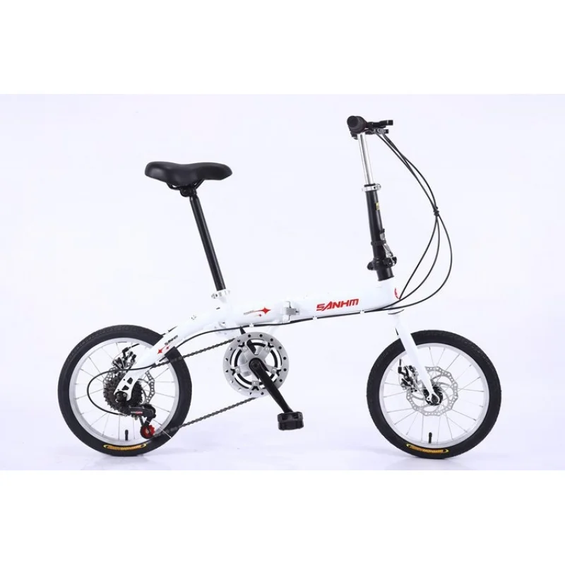 16인치 접이식 자전거 6단 디스크 브레이크 경량 산악 - Cycling Commute Speed 리뷰 및 가격