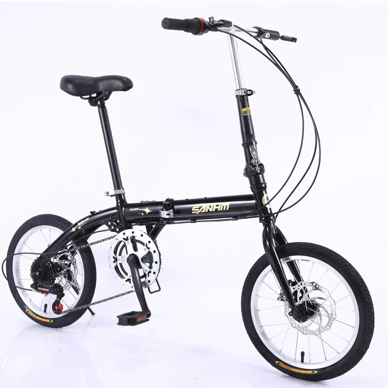 16인치 접이식 자전거 6단 디스크 브레이크 경량 산악 - Cycling Commute Speed 리뷰 및 가격