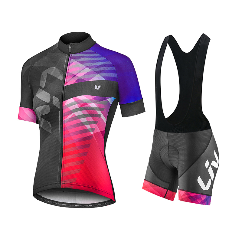LIV 여름 사이클링 저지 턱받이 반바지 세트 여성 1 - Cycling Community 리뷰 및 가격