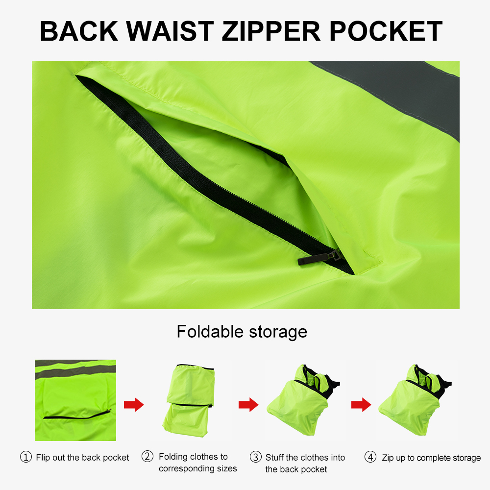 HISERWA 사이클링 윈드브레이커 방풍 방수 반사 자 - Cycling Commuter Jacket 리뷰 및 가격